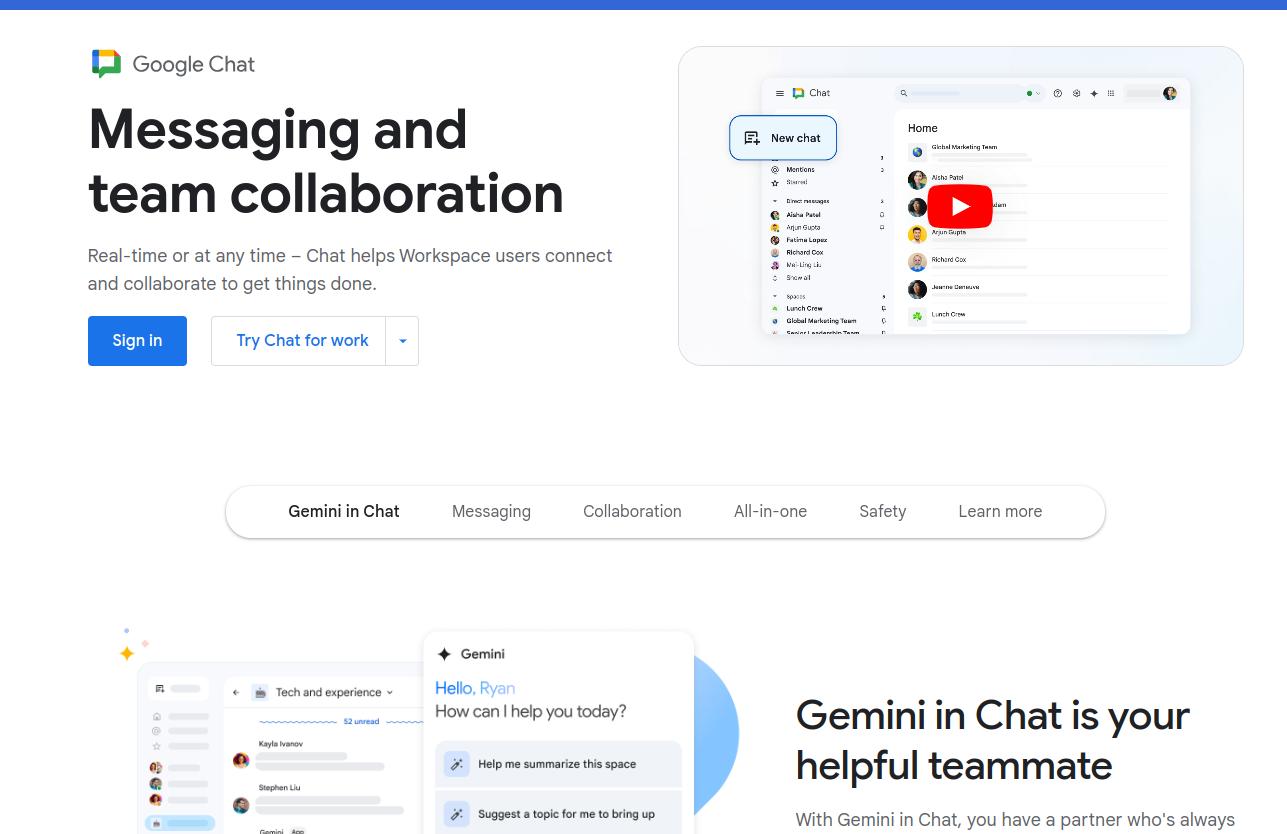 Google Workspace Space